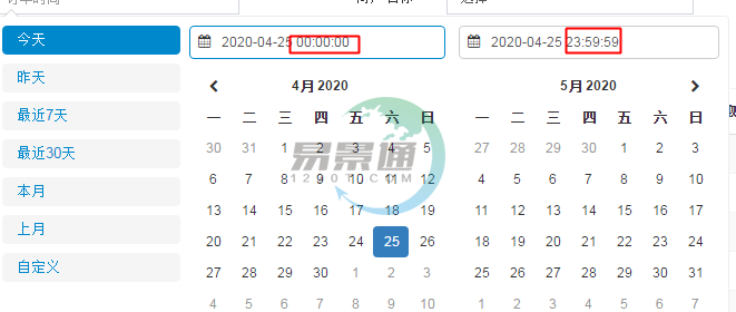 鼎点注册景区票务系统：销售汇总（在线收入）