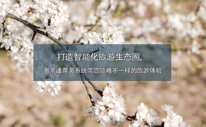 打造智能化旅游生态圈，鼎点注册票务系统带您领略不一样的旅游体验